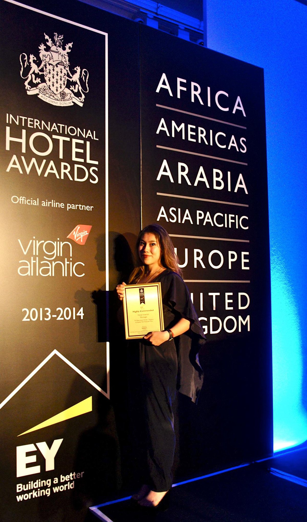 2013 Dália nos International Hotel Awards